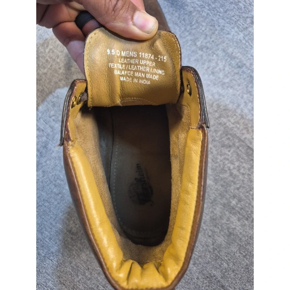 Florsheim toe cap